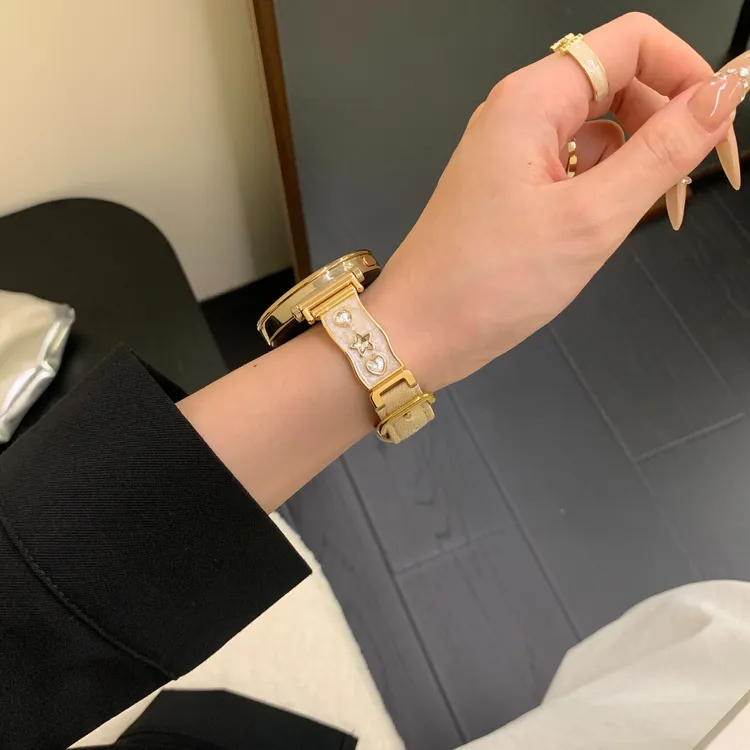 适用华为手表gt5表带千金感心星牛仔fit4/fit3/gt3/gt4表带女生