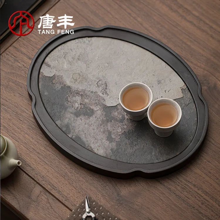 唐丰多功能茶托盘家用小型功夫干泡茶台办公一人饮小茶盘茶奉餐盘