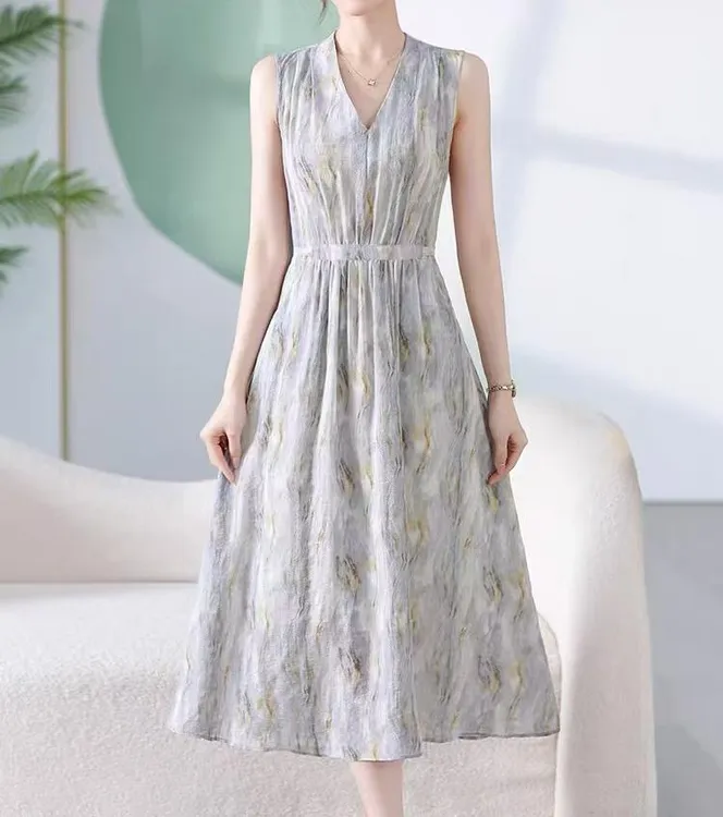 001-010   新款2025时尚显瘦连衣裙女