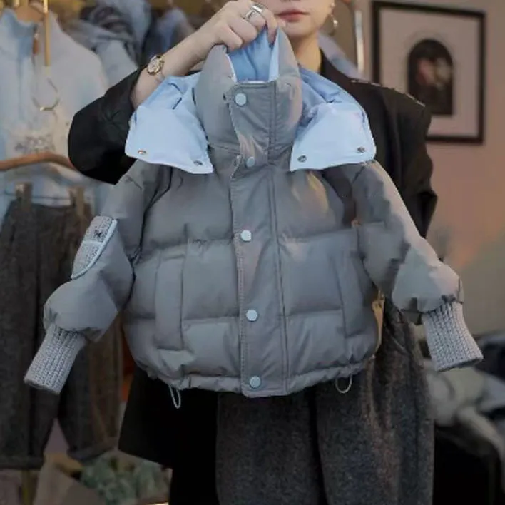 童装男童连帽棉服冬季儿童加厚棉衣韩版棉袄宝宝帅气加棉保暖冬装