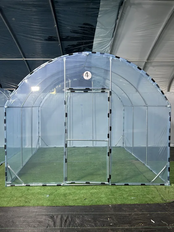 家用温室花房大棚骨架钢管多肉养殖种植遮阳防水保温暖房庭院简易