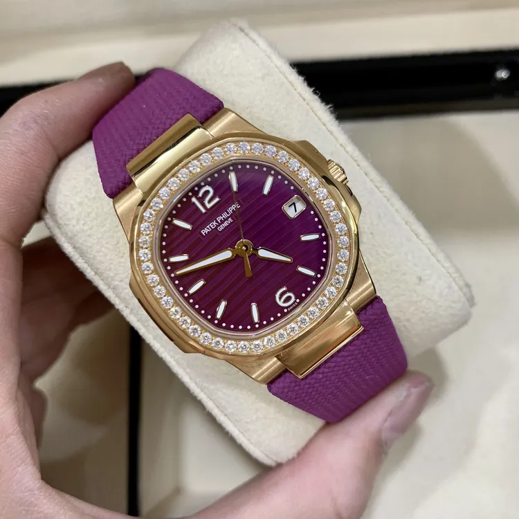 99新 Patek Philippe/百达翡丽 7010R-013紫罗兰保卡 25年1月14日