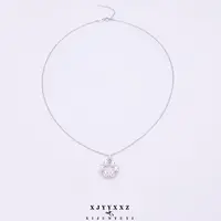 希君羽翼春日物语s925银淡水珍珠项链自发无证Z455