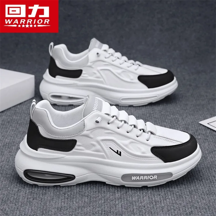 回力男鞋2025秋季新款一脚蹬休闲男士防滑运动软底增高小白鞋男款