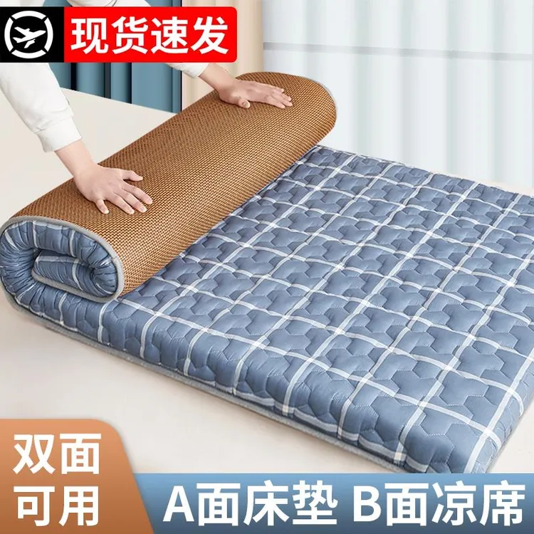 乳胶床垫软垫学生宿舍专用单人90x190cm冬夏两用凉席垫子地垫