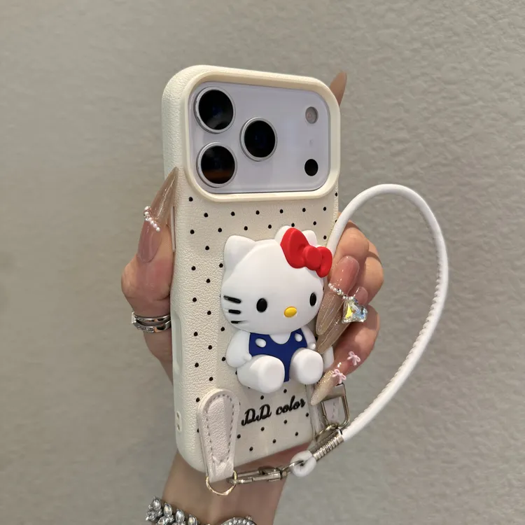 大号硅胶KT猫适用苹果17promax手机壳iPhone16卡通15新款14女13软