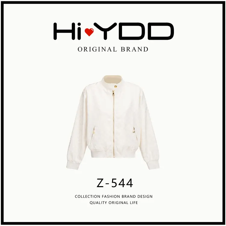 YDD•「Z-544」秋款气质休闲短款小个子设计感夹克棒球服外套XZ-6010