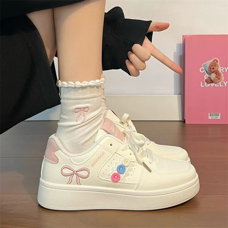 回力小白鞋女款休闲百搭ins秋季新款小众学生韩版潮鞋运动厚底鞋