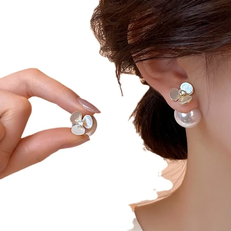 磁铁耳饰 设计感小巧女法式日韩甜美通用百搭气质ins耳环耳饰复古