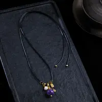 【思嘉】守愿・龙纹紫龙晶福临项链 | 多样性发一 AA0419