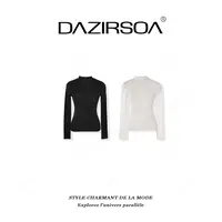 DAZIRSOA/达姿“心有所定”时尚百搭立体烫钻洋气毛衣 AB167