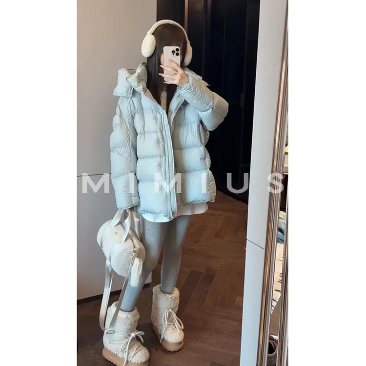 【mimius】P 可溯源三星安心羽绒 无胆直冲连帽羽绒服 G10281