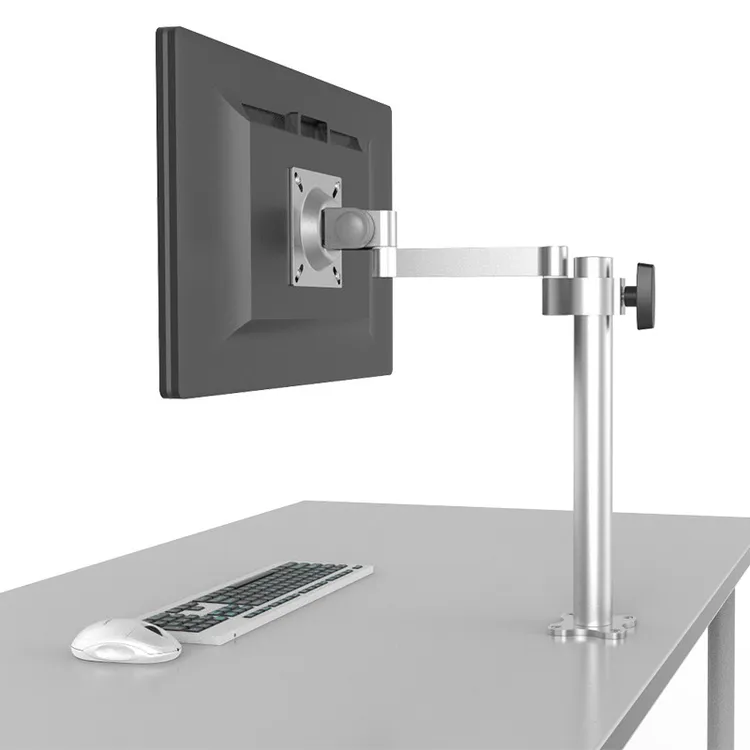 电脑显示器支架曲面带鱼屏幕桌面增高架子拉伸旋转升降臂自攻式