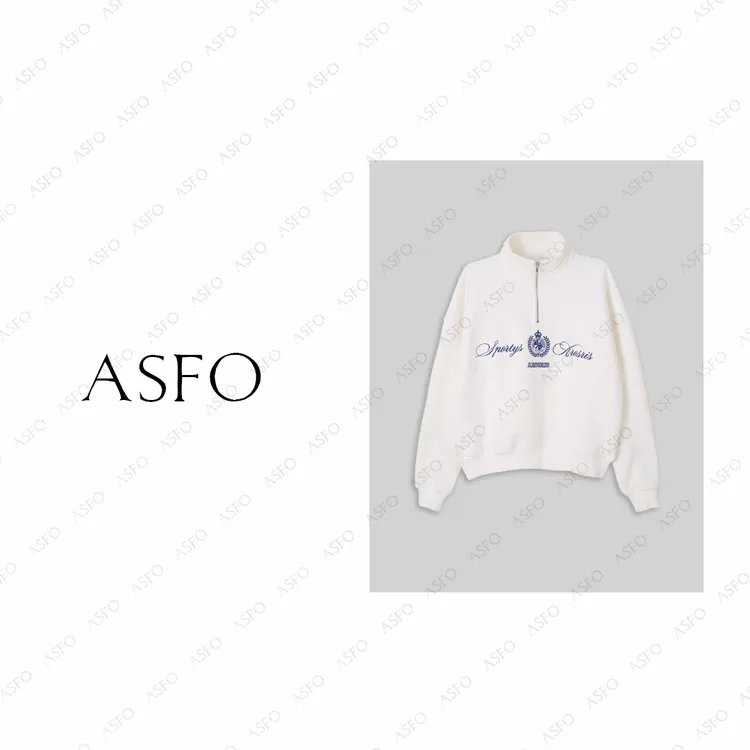 【AS俱乐部】25新美式复古学院风加绒加厚休闲卫衣AS25DWY05310