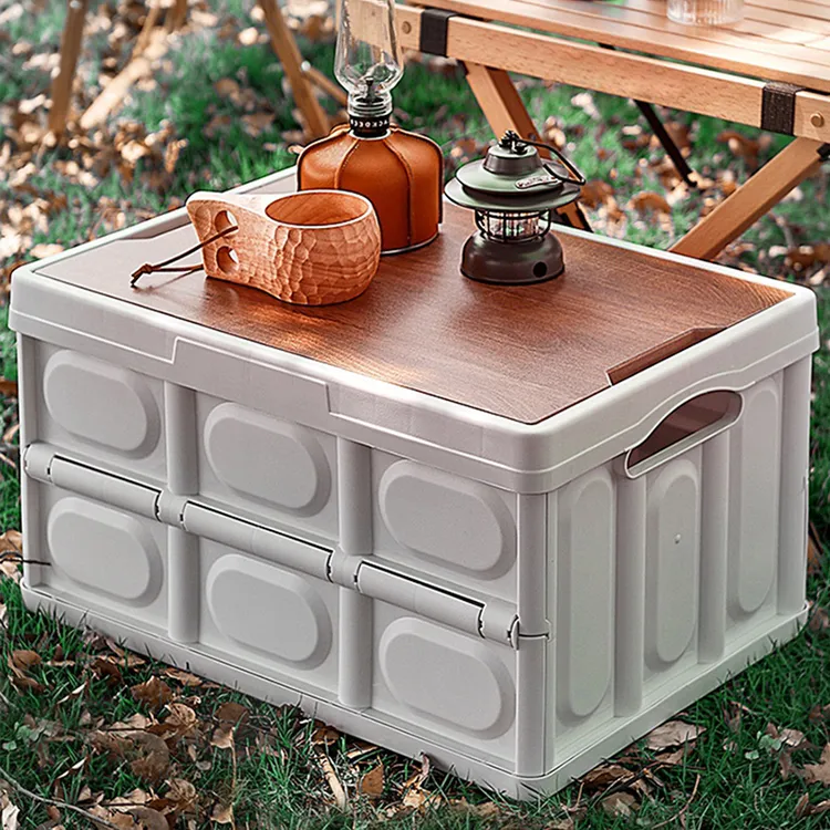 车载折叠收纳大容量可户外露营后备箱折叠衣柜收纳收纳箱车载