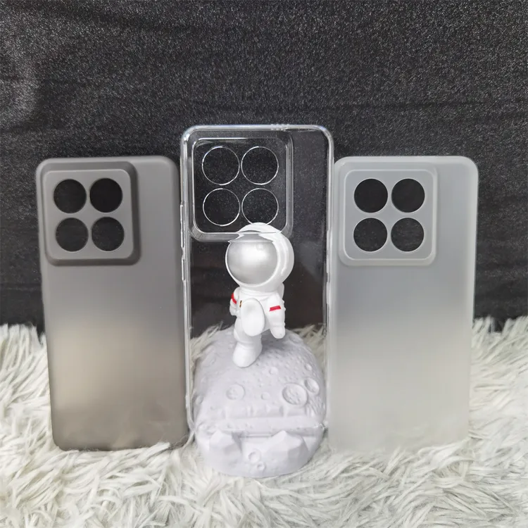 适用小米14pro手机壳新款14全包保护套超薄透明磨砂硬壳13简约11