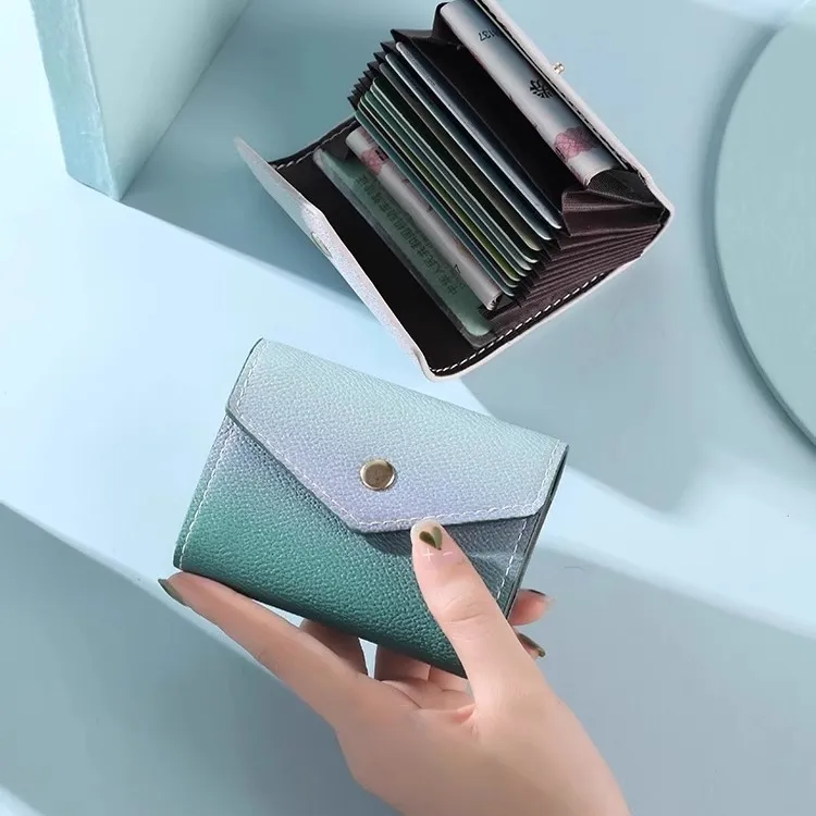 女式卡包2025新款小巧超薄大容量多卡位精致时尚驾驶证卡套一体包