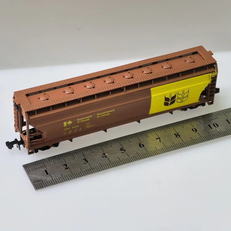 Model Power N比例 加拿大政府小麦运输车 CPWX 601073 棕黄色 