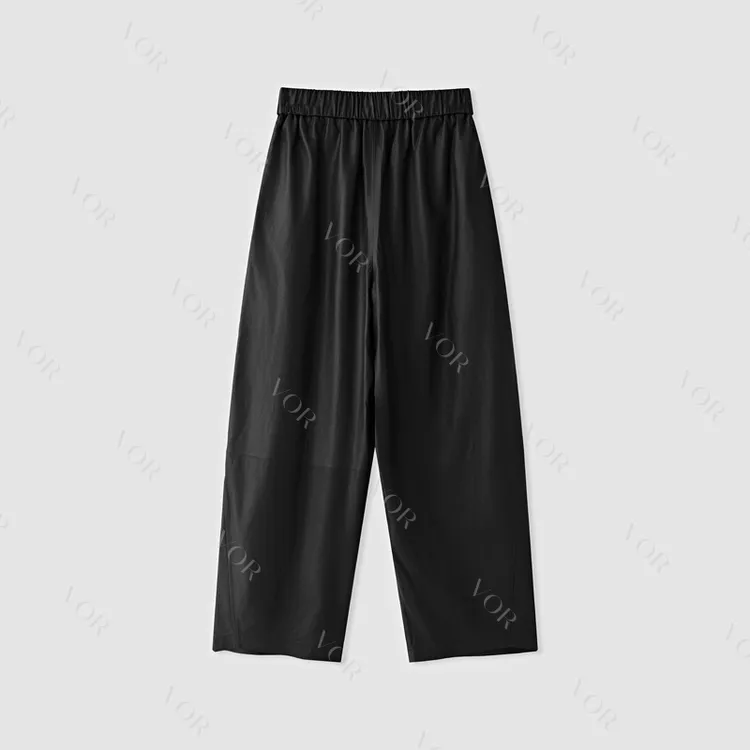 【冬姐自主品牌】VOR 意大利进口小羊皮 皮裤 V25300285