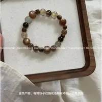 树脂手链 JIUJIU【奶茶 】时尚百搭简约珠珠手串装饰品0923
