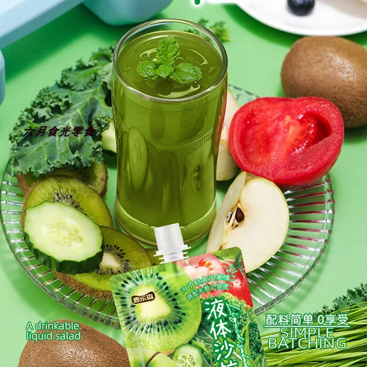 麦乐森液体沙拉*袋开盖即饮膳食纤维轻食复合果菜汁饮料
