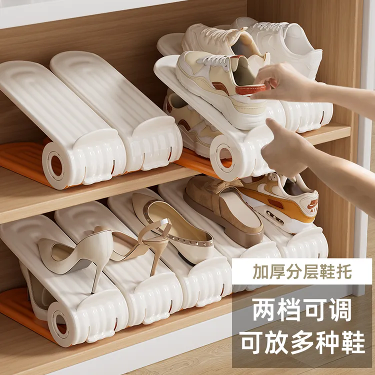 鞋架多层鞋子收纳神器家用可调节鞋架子分层省空间收纳架双层