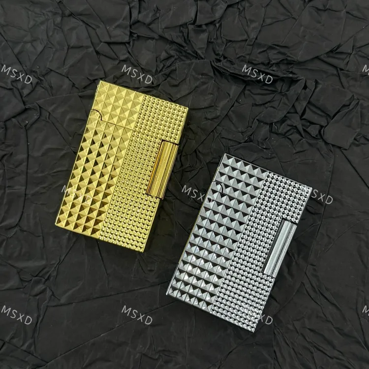 巴黎钉经典新款金属砂轮打火机朗声高档复古充气明火送男士礼物