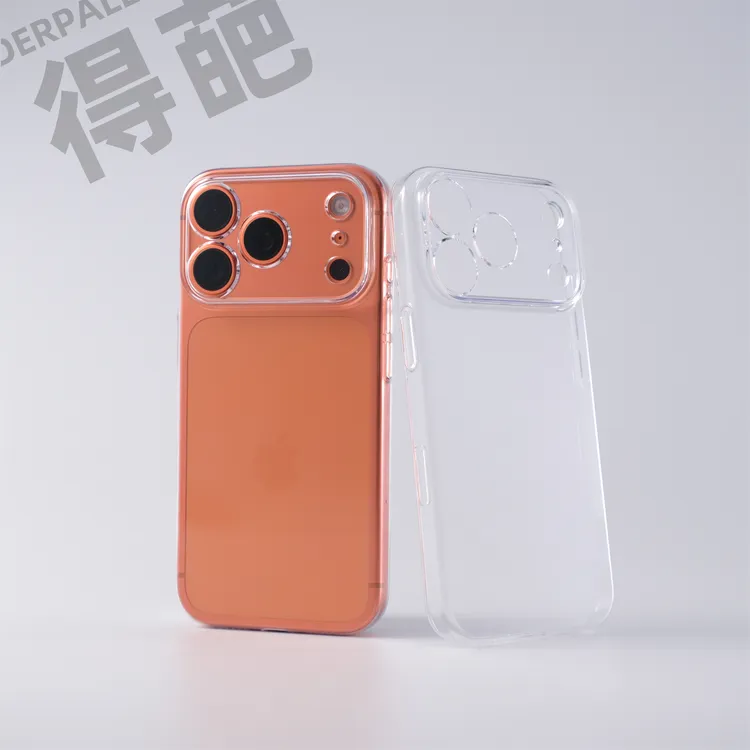 得葩包拍摄键轻薄高透苹果17promax手机壳ihone17极简裸感抗发黄