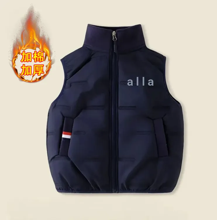 【现货】10A抗菌实体品质秋冬新款马甲棉服中大童休闲时尚百搭久