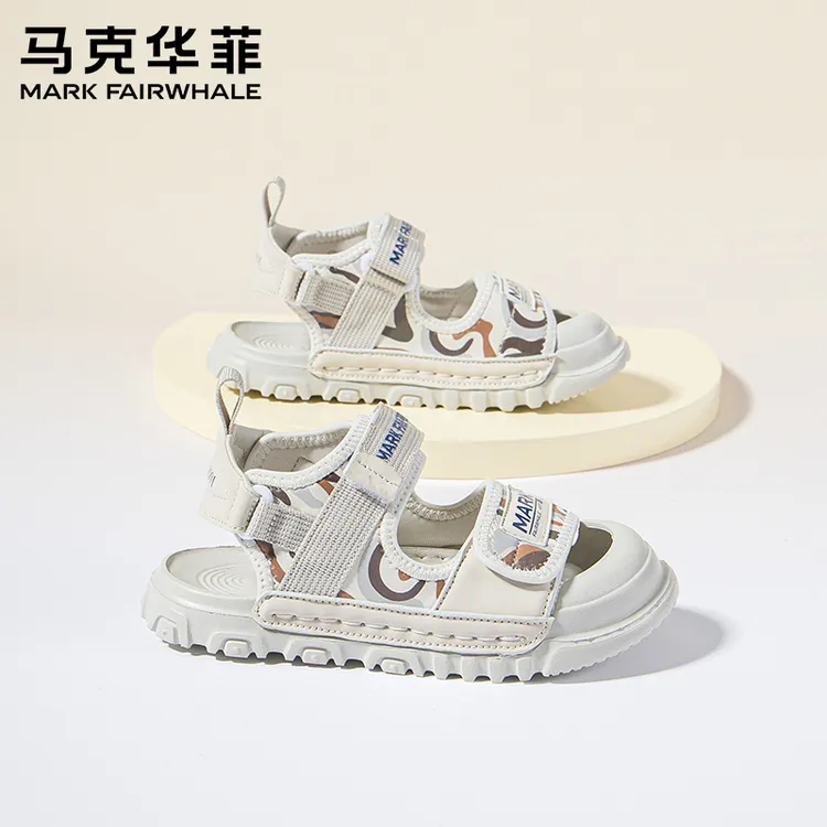 马克华菲夏季凉鞋鞋子童鞋时尚不限运动凉鞋男女童韩版童鞋沙滩鞋