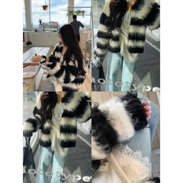 大韩家白月光毛衣开衫