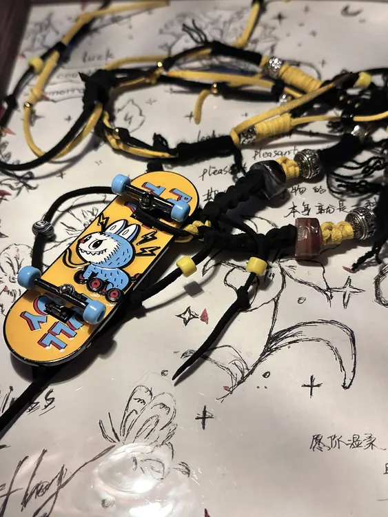 【盼爷DIY】手工项链 毛衣链 