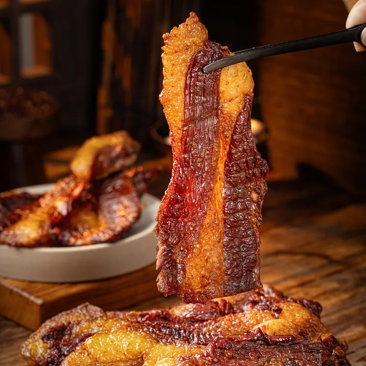 【肥瘦牛胸口】内蒙古传统特产正宗碳烤风干牛肉干 开袋即食解馋