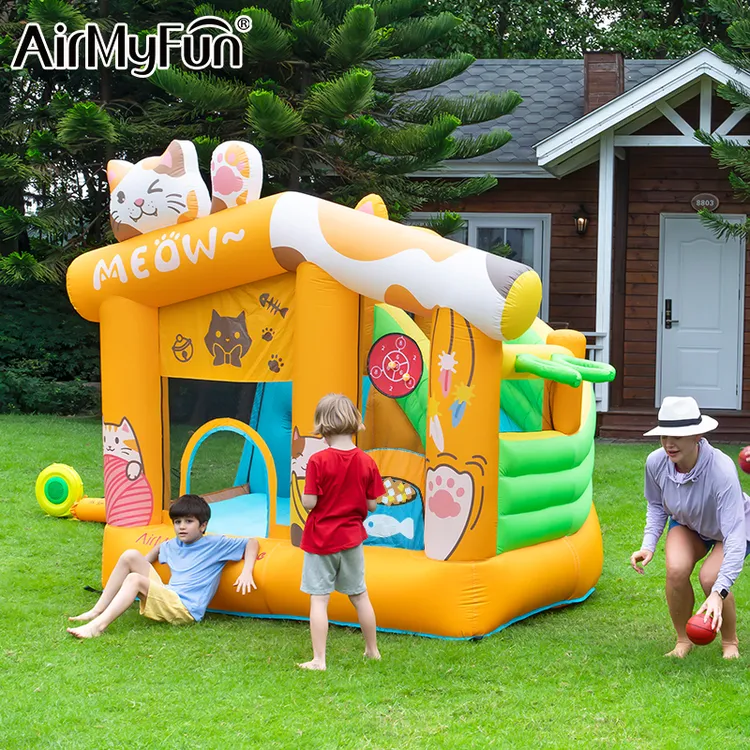 AirMyFun蹦床城堡家用室内小型淘气堡儿童弹跳游乐场乐园蹦床滑梯