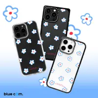 Bluecorn原创款蓝色花花适用于iPhone16/15/ProMax手机壳