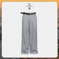 9月26日10:00新品 FORNI 理想裤 摩登都市腰带立裁直筒棉质西装裤
