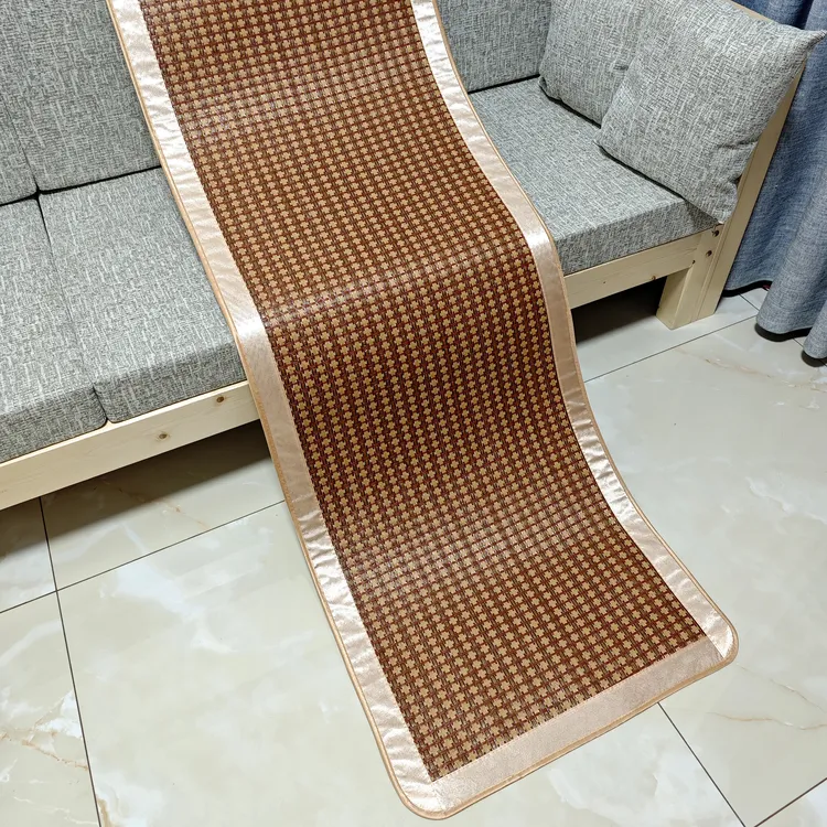 沙发凉席坐垫夏天清凉透气双面藤席子红实木布艺皮沙发通用版座垫