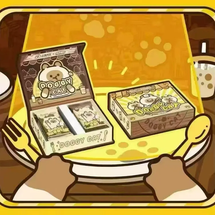 （拆盒）正版授权《小猫阿狗》收藏卡牌动漫周边盲盒卡牌（默认代拆）