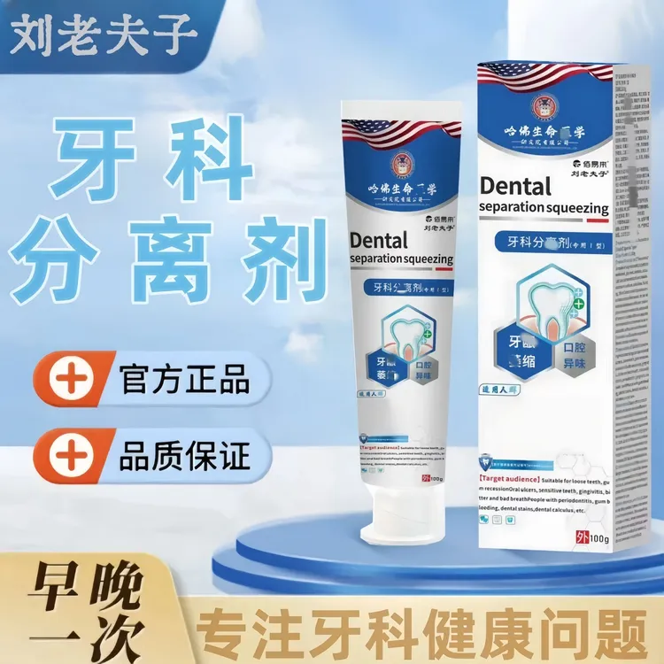 【拍1发3】刘老夫子口腔护理牙膏100g/支