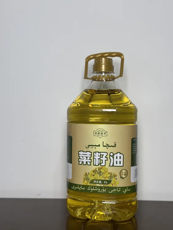 D-玛伊塔季一级物理压榨纯菜籽油5L مايتاجى قىچا مېيى