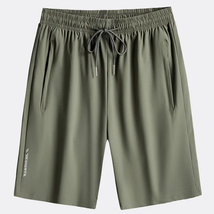 男款夏季男士休闲5分裤短裤加肥加大男宽松冰丝速干五分裤薄百搭