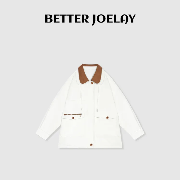 BETTER JOELY -【视线边界】时尚外套宽松短款韩版百搭通勤风Z4994