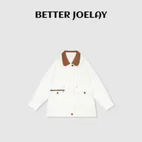 BETTER JOELY -【视线边界】时尚外套宽松短款韩版百搭通勤风Z4994