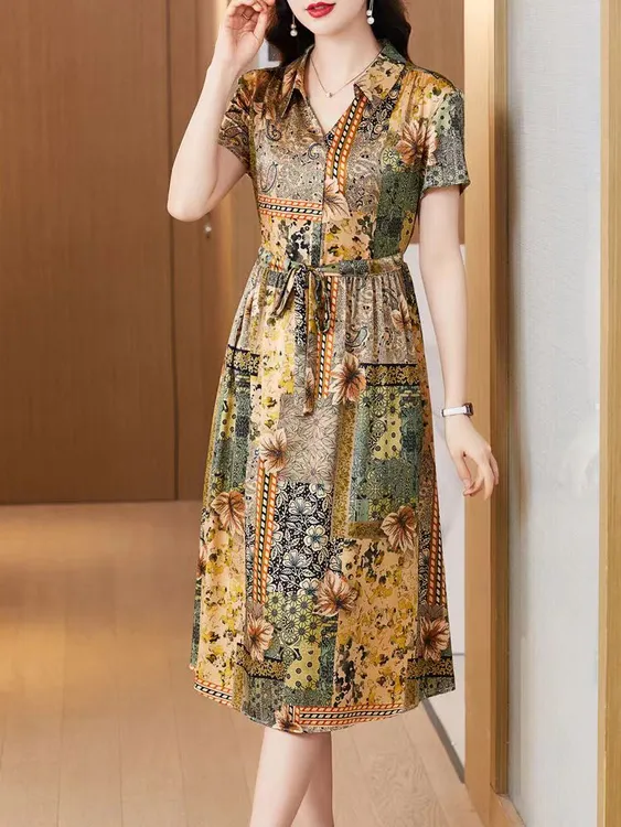 2025年法式高级显瘦定制连衣裙夏季新款【X4091】-Song