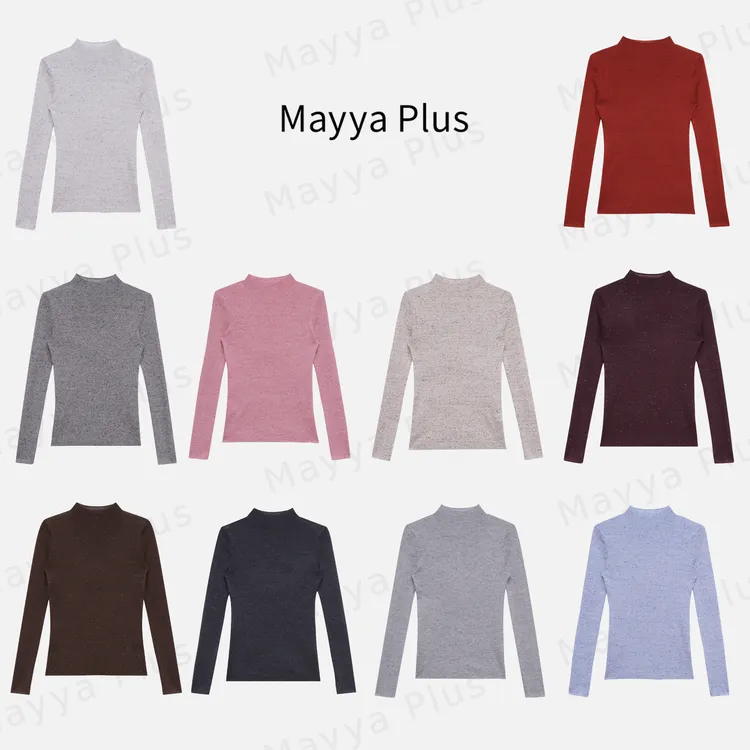 【实穿选手】Mayya Plus麦芽定制新款气质显瘦打底针织上衣32547630
