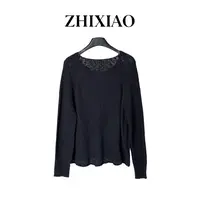 【ZHIXIAO】秋冬新款：针织长袖上衣161405