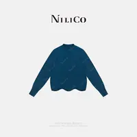 NILICO【漫雾 】慵懒绵羊毛减龄软糯保暖毛衣