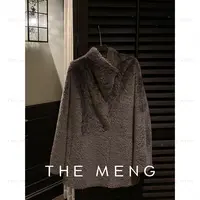  THE MENG【迈阿密】Lacon拉贡羊皮革皮毛一体皮草#M253K1223