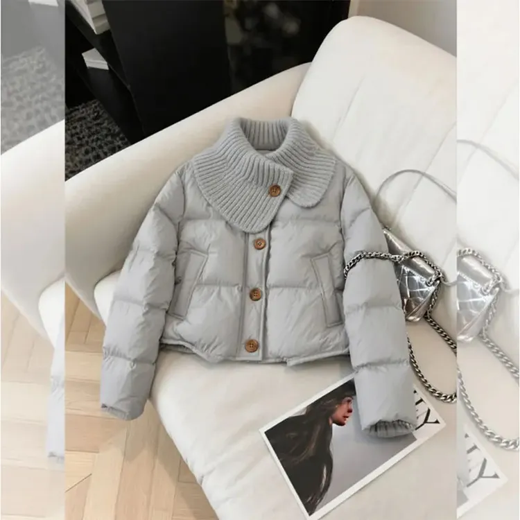 韩版设计感短款棉服外套女2025冬季新款小个子休闲保暖棉衣棉袄潮