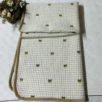 单人四季可用床盖纯棉+宝宝绒90×200～G307微瑕